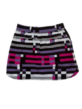 Slazenger Women’s Performance Golf Skort - "Black Pixel" Geometric Print - Size